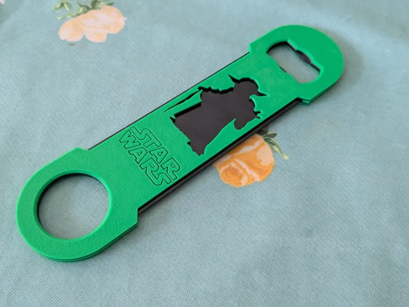 Yoda Star Wars Bottle Opener Shell .2 mm Nozzle