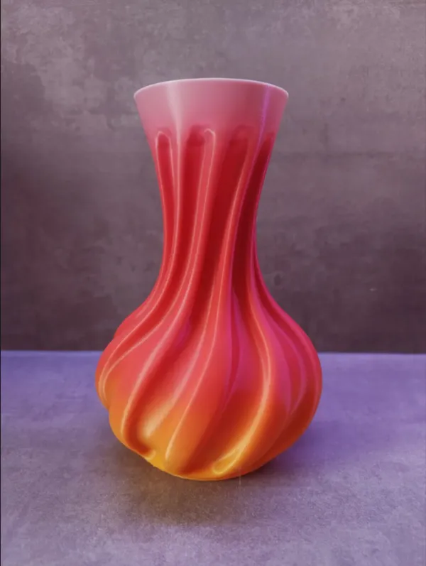 Vase spirale