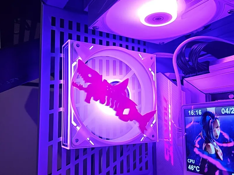 Arcane Jinx Fishbones 120mm Fan Shroud
