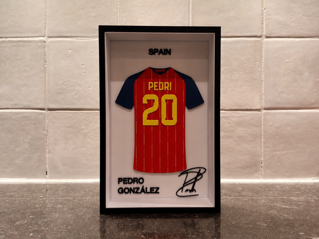 Pedro López Pedri - Spain - Jersey Frame