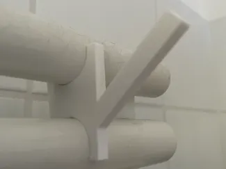 Simple Towel Radiator Holder (<5g!)