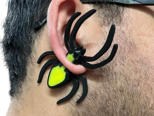 Spider Magnetic Earring Prank Toy