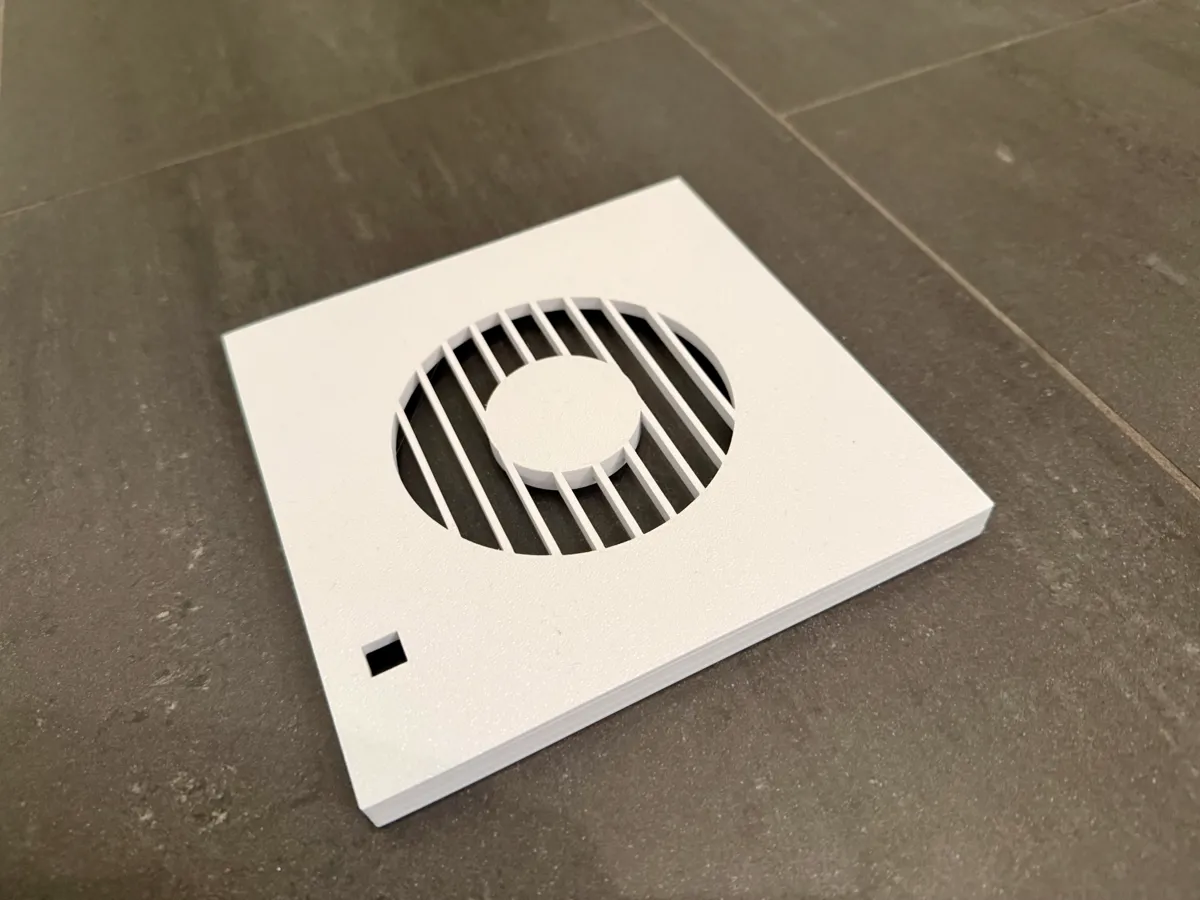 Cache pour ventilateur de salle de bain S&P Decor 100