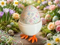 Chicken Leg Egg Holder - Boiled Egg holder