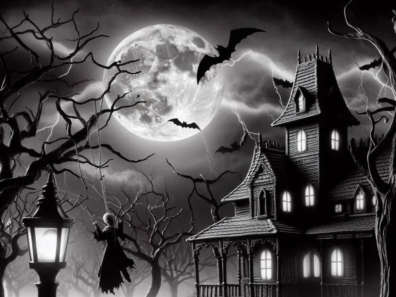Haunted House Coaster