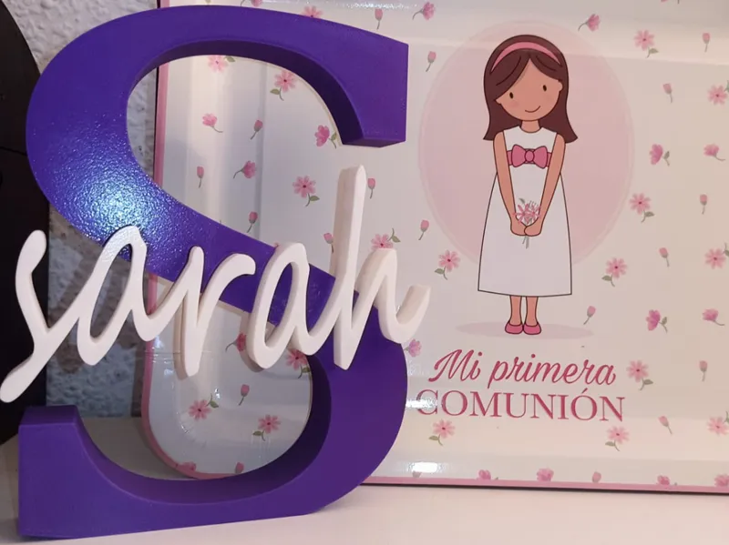 Sarah letra y nombre
