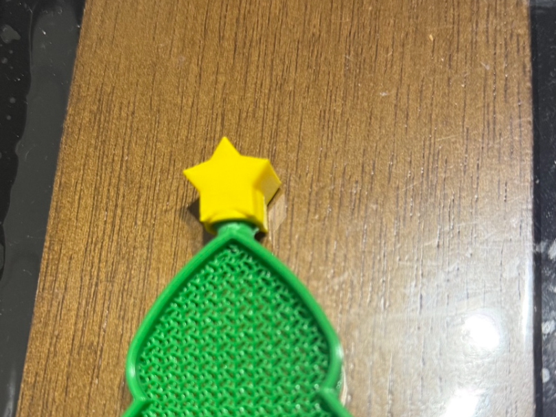 Estrela de topo para arvore termoformada - 1