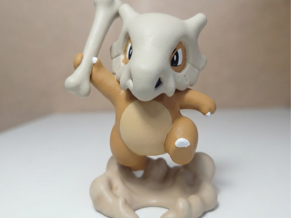 Miniatura 2 do modelo 3D Cubone