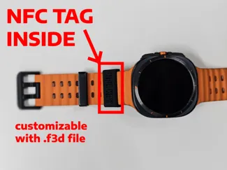 NFC Tag Holder Watch Band Samsung Watch Ultra