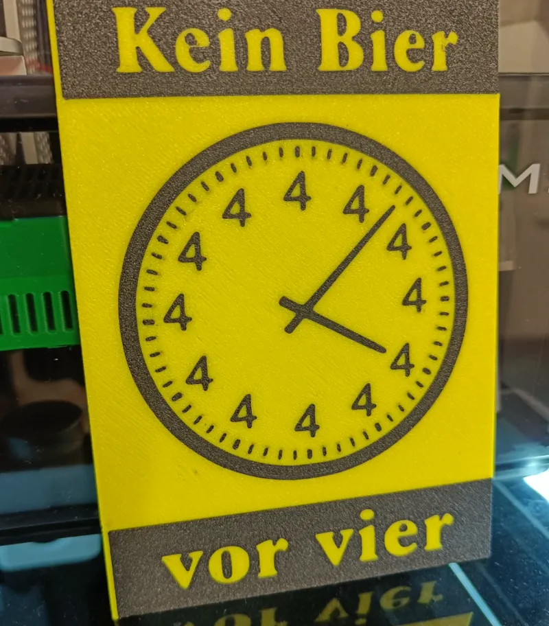 Kein Bier vor vier