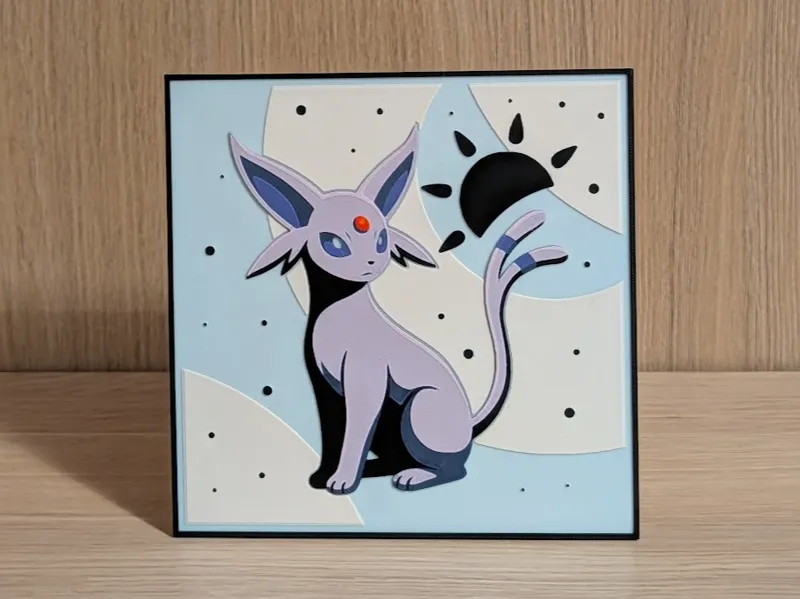 Espeon Hueforge & Frame