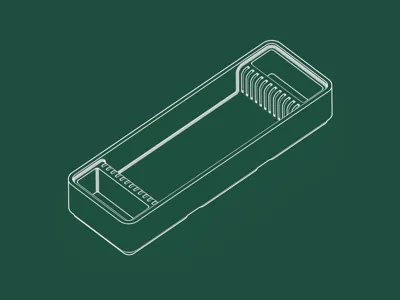 Credit Card x9 Holder – 1x3U Gridfinity Size
