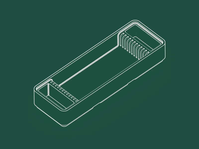 Credit Card x9 Holder – 1x3U Gridfinity Size