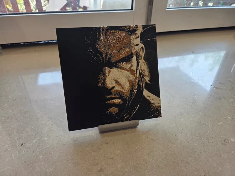 Snake - Metal Gear Solid Delta - Hueforge