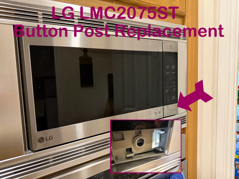 LG Microwave LMC2075ST Replacement Knob Post