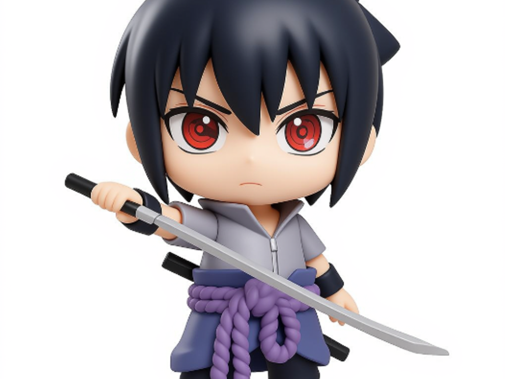 Sasuke Uchiha Chibi Figure
