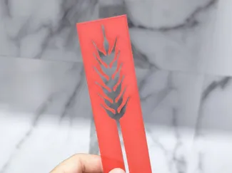 Plantilla espigas de trigo para decorar cocina