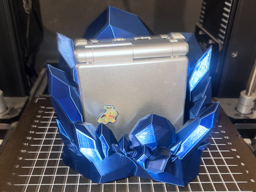 GameBoy Advance Crystal Stand