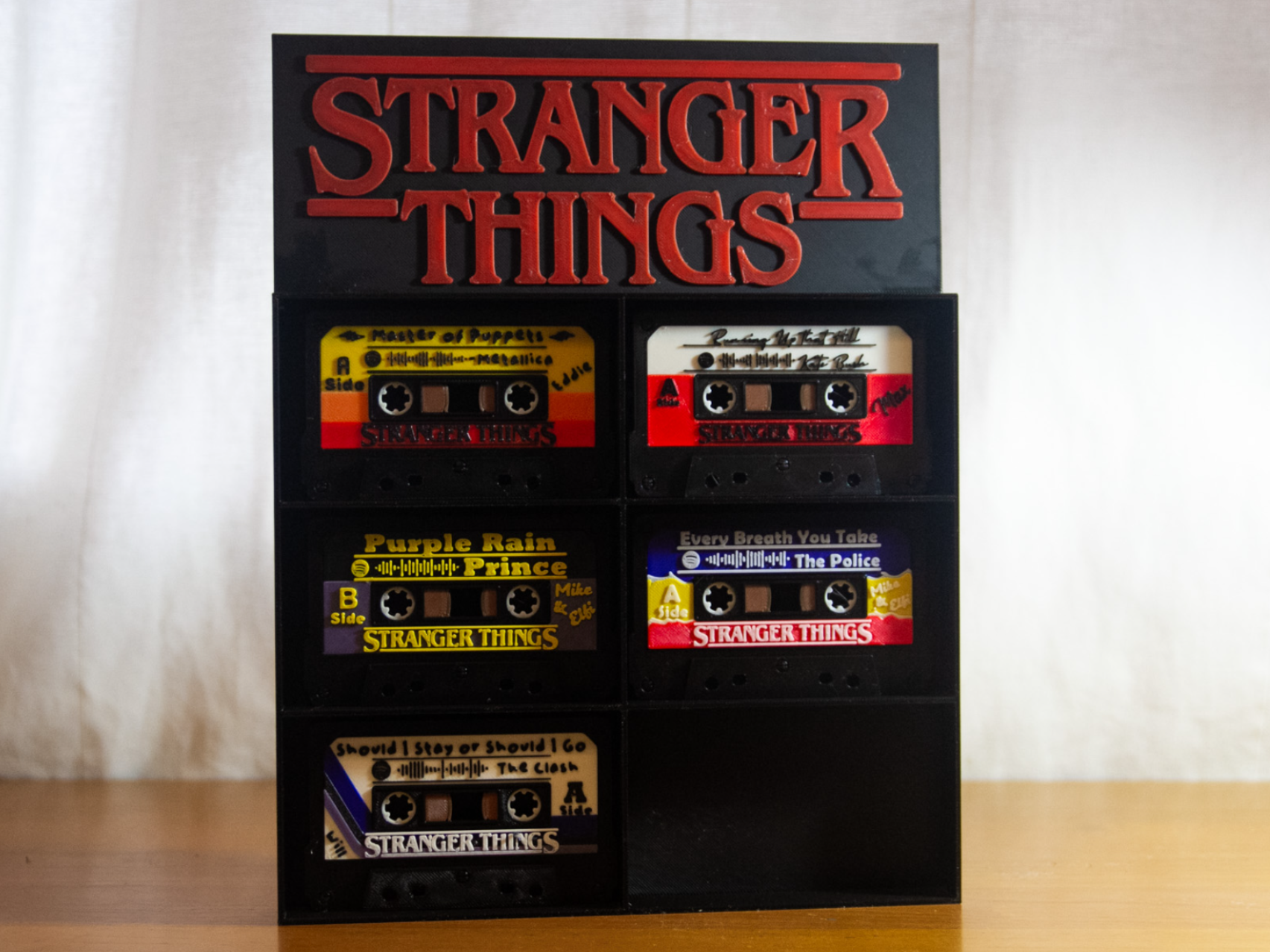 Stranger Things Collector’s Cassette Stand