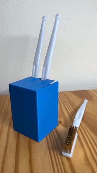 Wire Brush Box / Holder