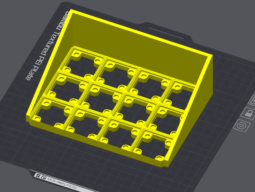 Gridfinity X Multiboard ULTRASTRONG shelf 4X3 by mrmakasMakerWorld ...