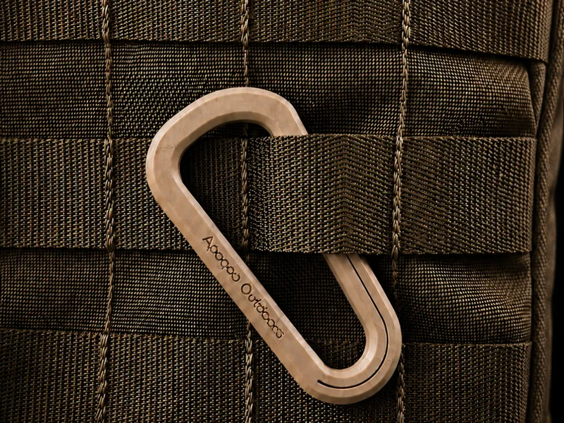 Universal Carabiner Gear Clip