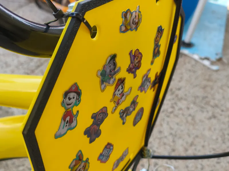 Bike front mask