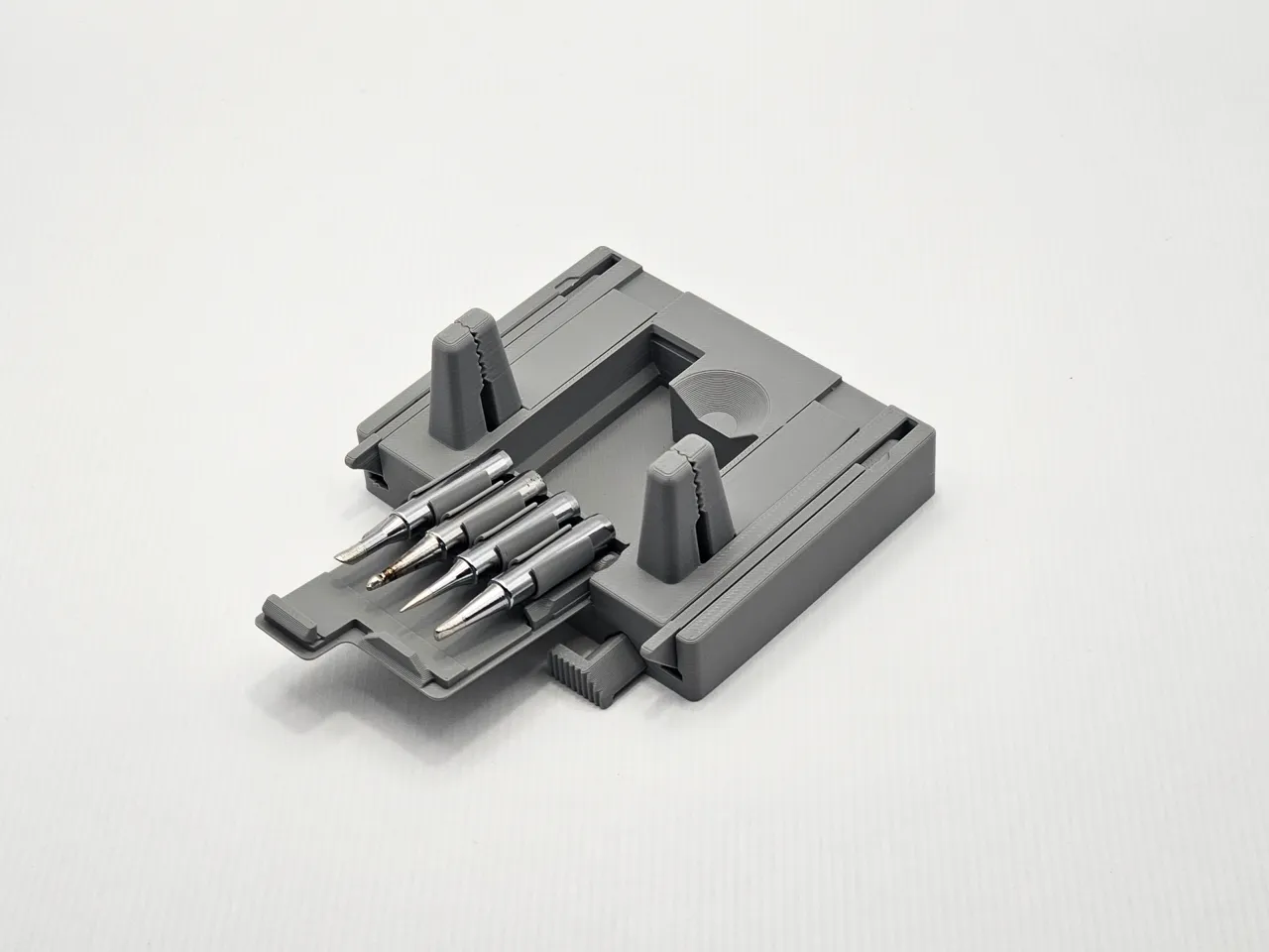 Soldering Multi Holder, print in place view 3