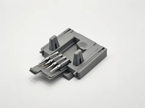 Soldering Multi Holder, print in place view 3