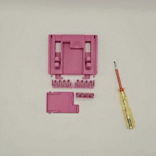 Soldering Multi Holder, print in place view 2