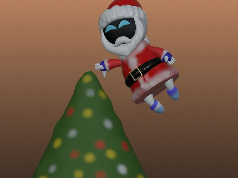 Christmas tree topper astrobot playstation 