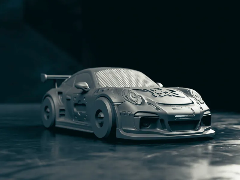 Porsche GT3 RS 2077 "Wind" Kaze