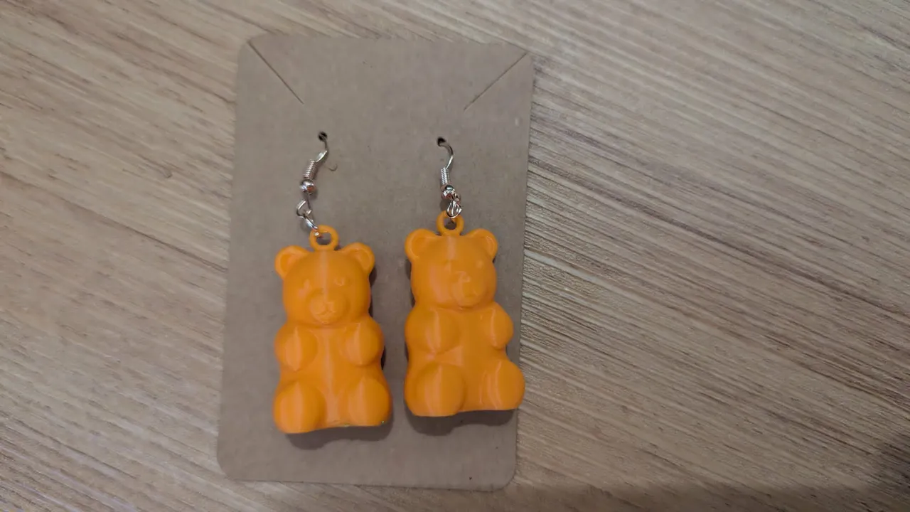 Gummy Bear Earrings かわいいスタイル view 3