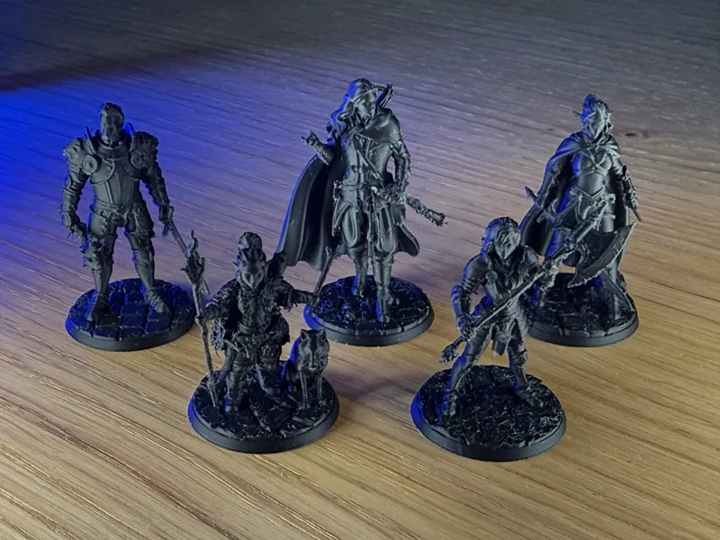 Ultra-Detailed DnD Miniatures