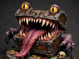 DnD Mimic Statue