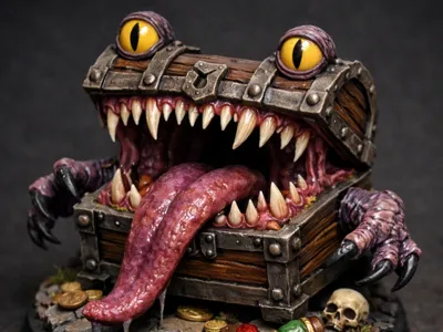 DnD Mimic Statue