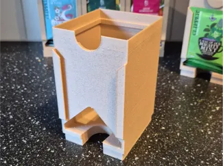 Stackable tea bag dispenser