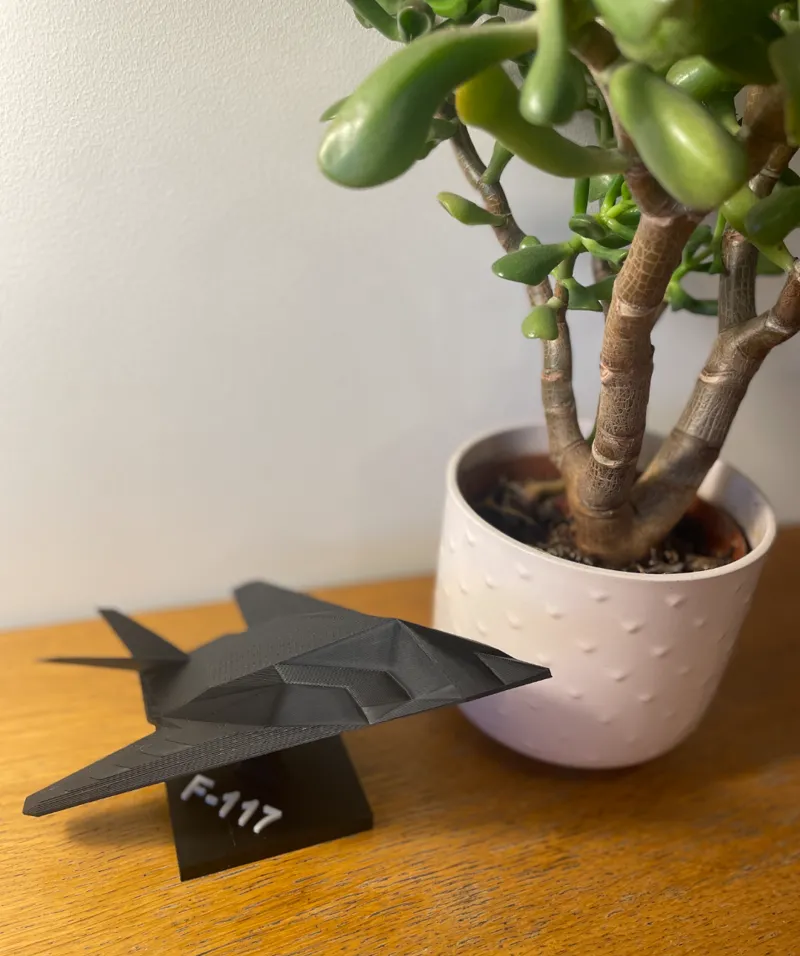 F-117 Nighthawk desk model