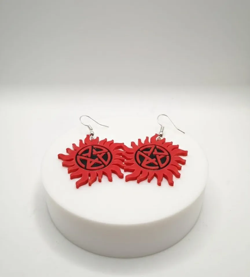 Boucles d'oreille supernatural view 3