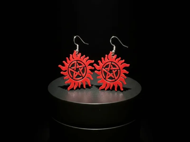 Boucles d'oreille supernatural