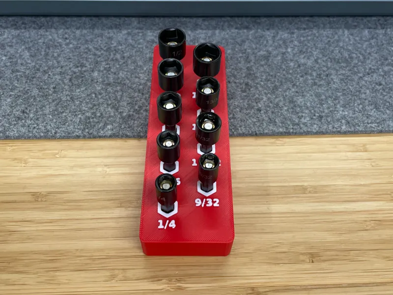 SAE Nut Setter Holder for Hercules 9-Piece Set