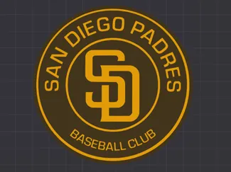 San Diego Padres Coaster