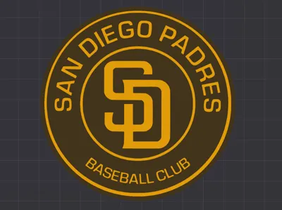 San Diego Padres Coaster
