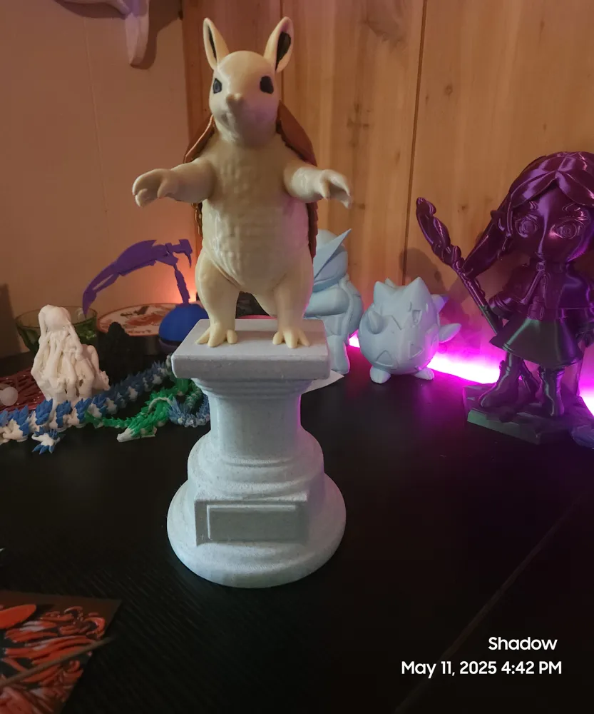 armadillo trophy by ShadowlessRuby MakerWorld: Download Free 3D Models