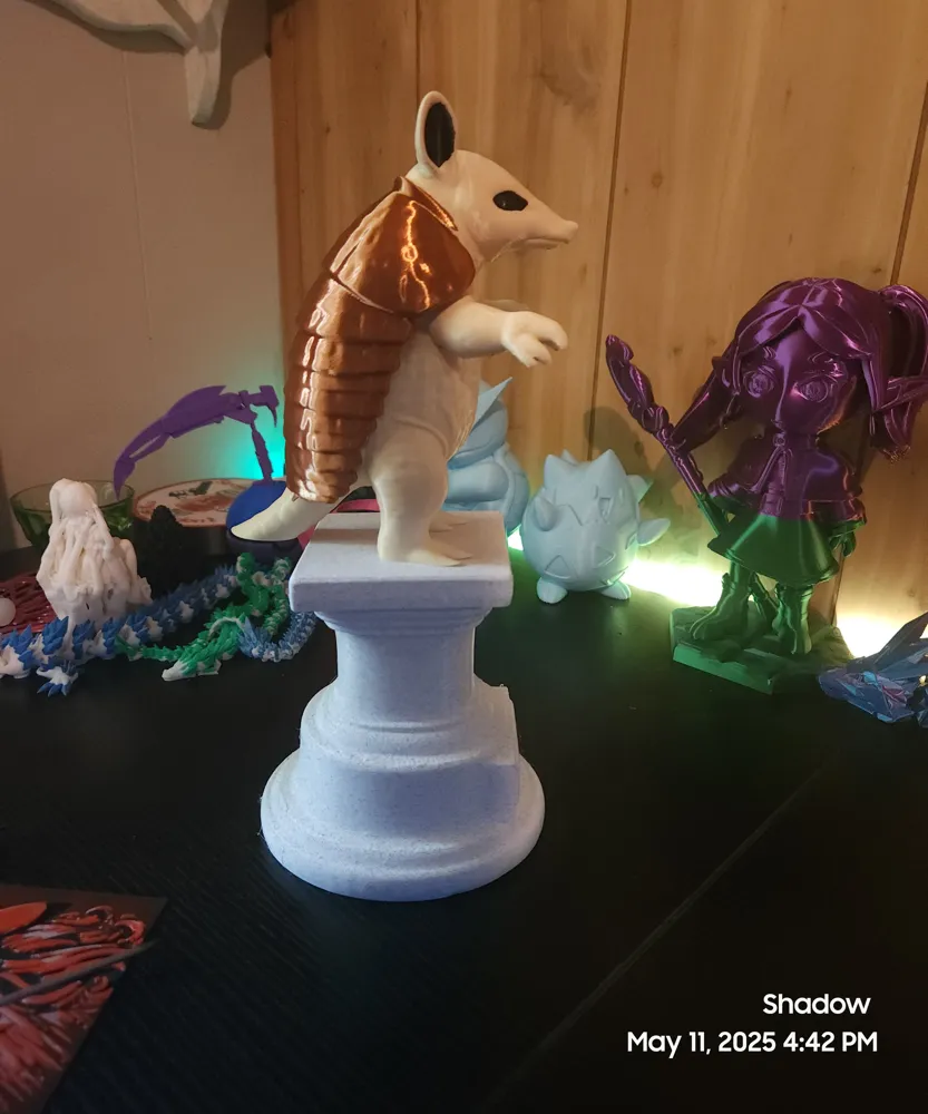 armadillo trophy by ShadowlessRuby MakerWorld: Download Free 3D Models