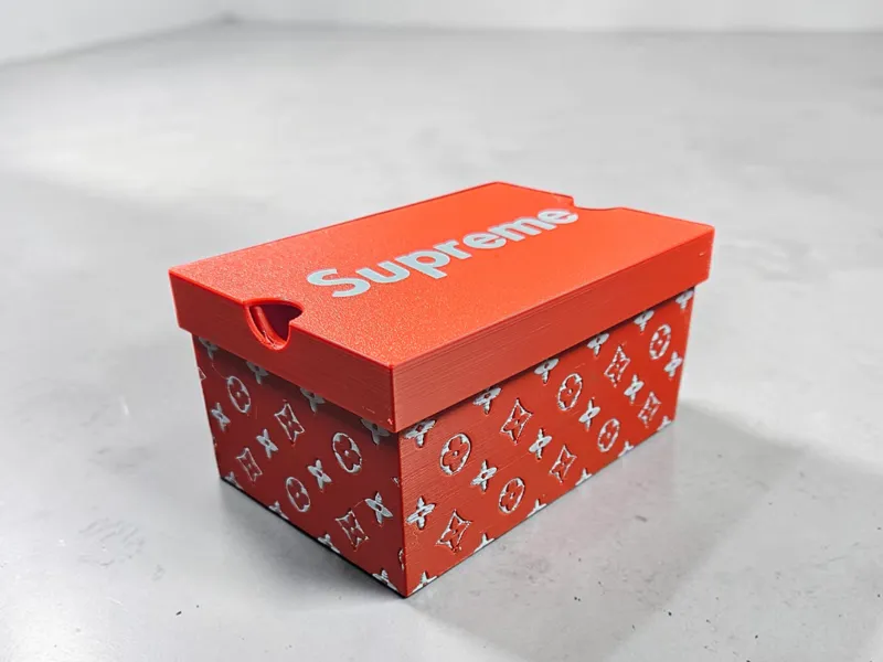 Supreme Mini Shoe Box with hinge