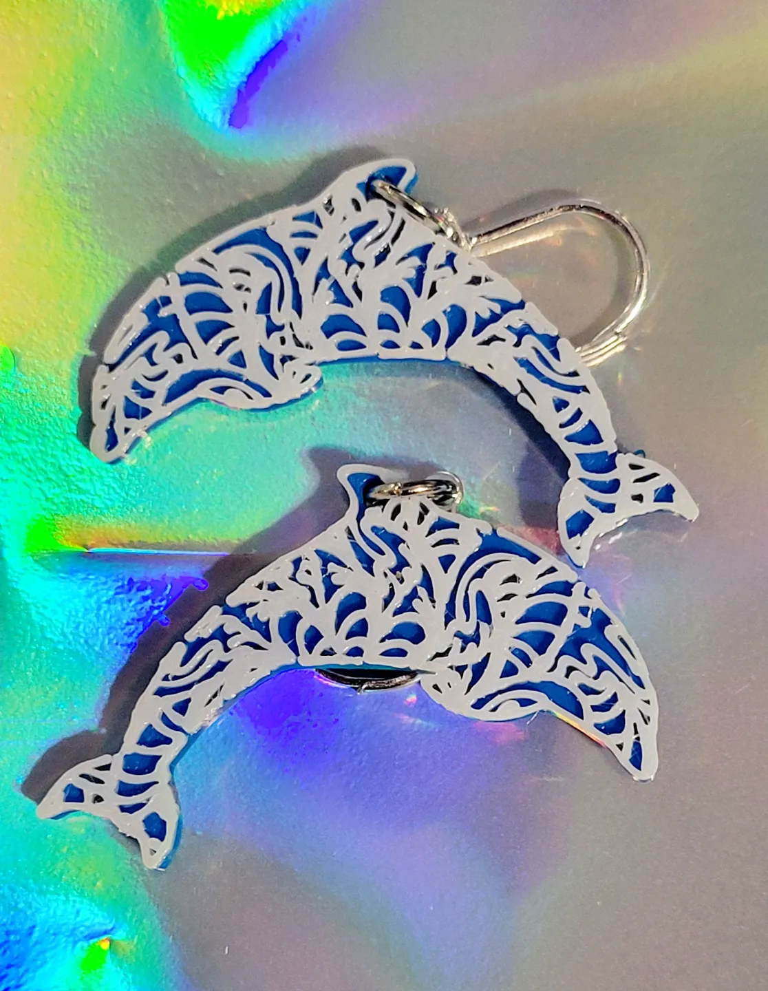 Dolphin Earrings - Two Designs view 2