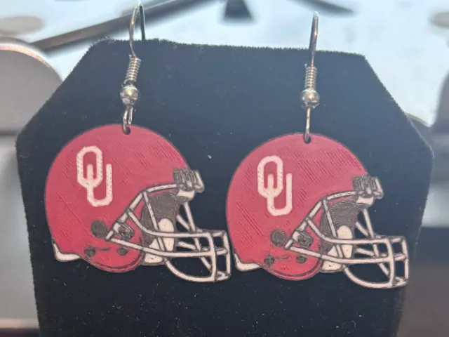 University of Oklahoma Earrings