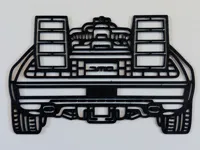 Plaque murale DeLorean DMC — photo 2