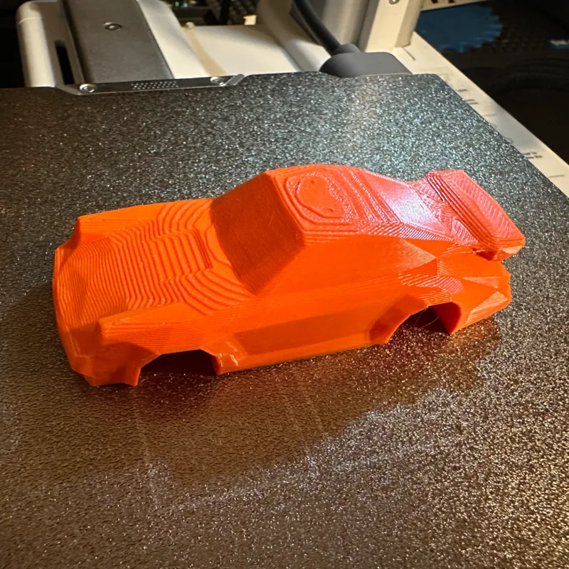 Remastered - Low Poly Porsche 911 Turbo - A1 Mini - Bambu Handy